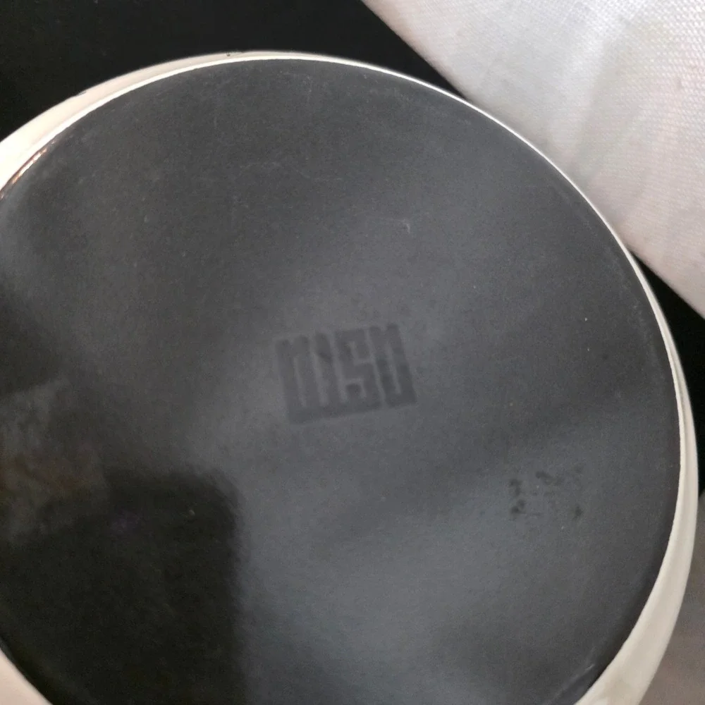 Vintage ASTA Floral Enamelware Dutch Oven Casserole Pot Lid Old Amsterdam